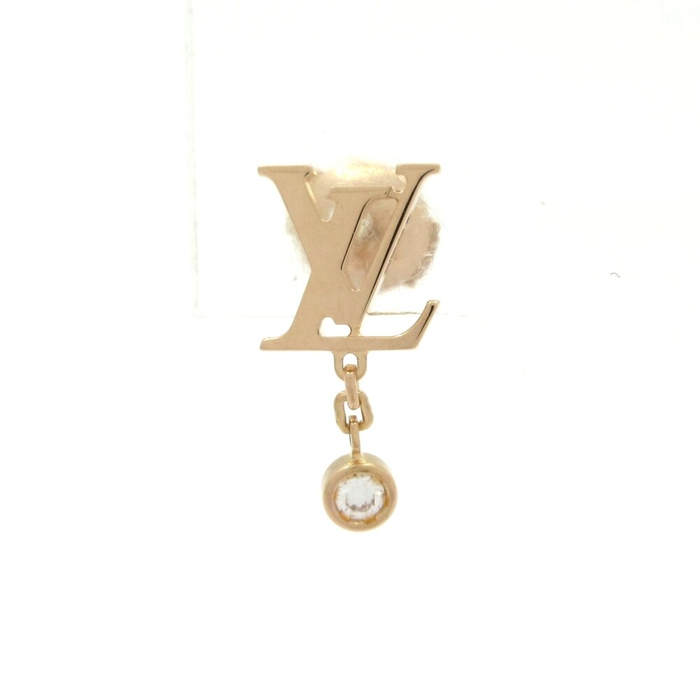 Louis Vuitton Pure Dyre Blossom LV Earrings 18K Rose Gold Diamond